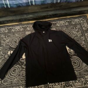 Under Armour Black Full-Zip Hoodie